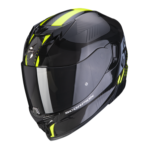 Kask SCORPION EXO-520 EVO AIR LATEN Black-Neon Yellow