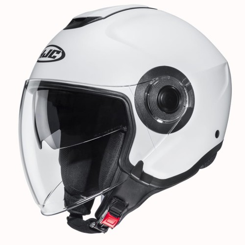HJC i40 Pearl White