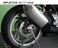 REFLECTIVE STICKER KEITI WHITE