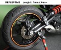 REFLECTIVE STICKER STRIP KEITI ORANGE