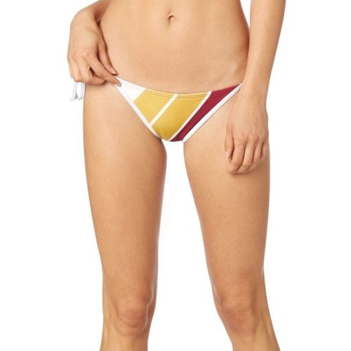 STRÓJ KĄPIELOWY DÓŁ FOX LADY MOMENTUM SIDE TIE BTM DARK RED L