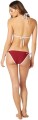STRÓJ KĄPIELOWY DÓŁ FOX LADY MOMENTUM SIDE TIE BTM DARK RED L