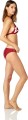 STRÓJ KĄPIELOWY GÓRA FOX LADY RODKA FIXED HALTER TOP DARK RED XS