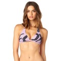STRÓJ KĄPIELOWY GÓRA FOX LADY RODKA FIXED HALTER TOP LILAC M