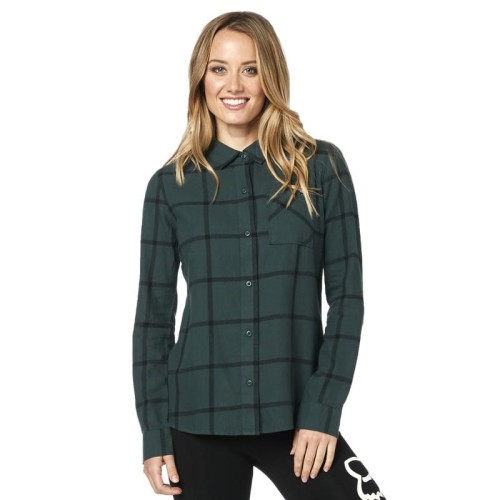 KOSZULA FOX LADY ROOST FLANNEL EMERALD XS