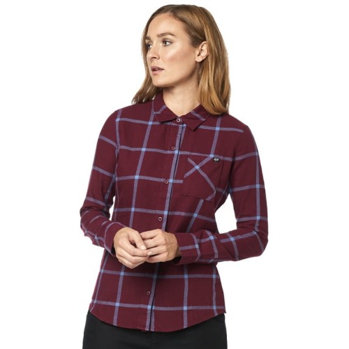 KOSZULA FOX LADY ROOST FLANNEL CRANBERRY XS