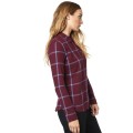 KOSZULA FOX LADY ROOST FLANNEL CRANBERRY XS