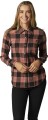 KOSZULA FOX LADY PINES FLANNEL DUSTY ROSE XS