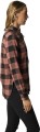 KOSZULA FOX LADY PINES FLANNEL DUSTY ROSE XS