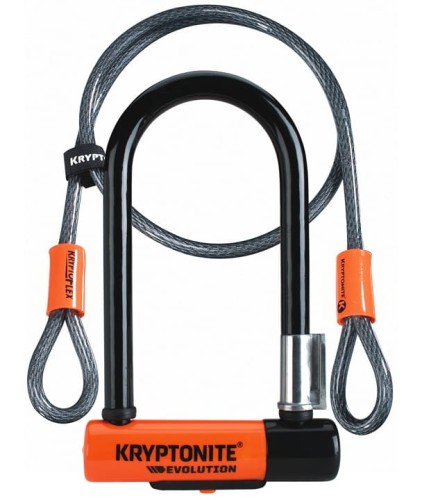 ZAPIĘCIE U-LOCK KRYPTONITE EVOLUTION MINI-7 (LINKA W ZESTAWIE) 83CM X 178CM