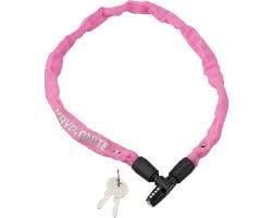ZAPIĘCIE ŁAŃCUCHOWE KRYPTONITE KEEPER 465 NA KLUCZ PINK 004CM X 65CM
