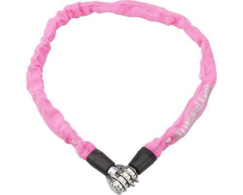 ZAPIĘCIE ŁAŃCUCHOWE KRYPTONITE KEEPER 465 NA SZYFR PINK 004CM X 65CM