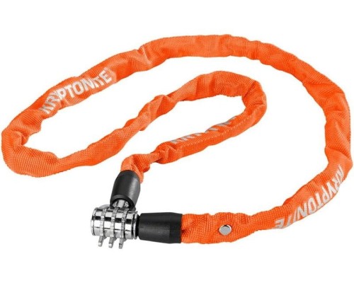 ZAPIĘCIE ŁAŃCUCHOWE KRYPTONITE KEEPER 411 NA SZYFR ORANGE 004CM X 110CM