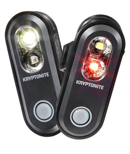 ZESTAW LAMPEK ROWEROWYCH KRYPTONITE AVENUE F-70/R-35 SET