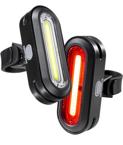 ZESTAW LAMPEK ROWEROWYCH KRYPTONITE AVENUE F-100/R-50 SET