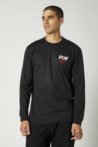 KOSZULKA FOX Z DŁUGIM RĘKAWEM TRADITIONAL BLACK L