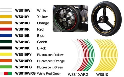 REFLECTIVE STICKER KEITI YELLOW