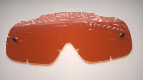 SZYBA DO GOGLI FOX JUNIOR AIR SPACE STANDARD ORANGE