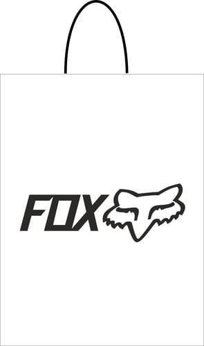 TORBA FOX PAPIEROWA BIAŁA MAŁA 240X320