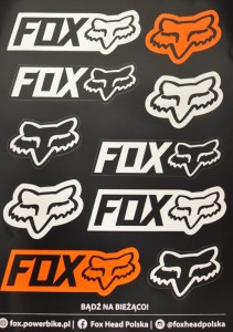 NAKLEJKA FOX A4 FOLIA