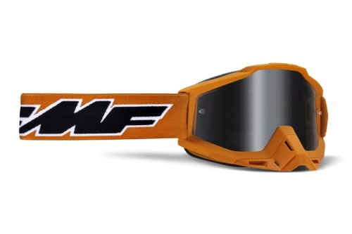 GOGLE FMF POWERBOMB ROCKET ORANGE - SZYBA MIRROR SILVER