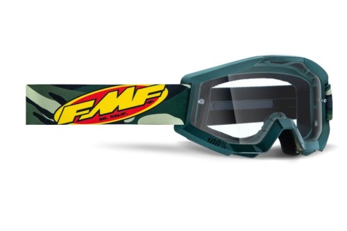 GOGLE FMF POWERCORE ASSAULT CAMO - SZYBA CLEAR