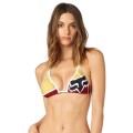 STRÓJ KĄPIELOWY GÓRA FOX LADY MOMENTUM TRIANGLE TOP DARK RED M