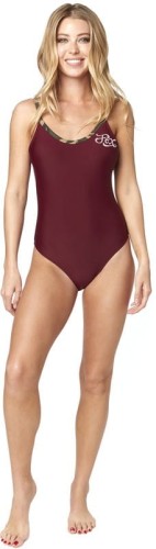 STRÓJ KĄPIELOWY FOX PARKER ONE PIECE CRANBERRY S