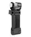 ZAPIĘCIE SKŁADANE KRYPTONITE KEEPER 585 FOLDING LOCK NA SZYFR BLACK 85CM