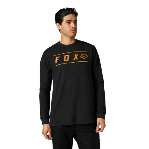 KOSZULKA Z DŁUGIM RĘKAWEM FOX PINNACLE THERMAL BLACK M