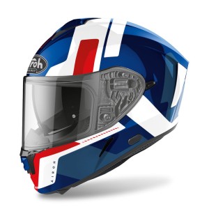 Kask AIROH SPARK SHOGUN Blue-Red Gloss
