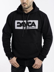 DAVCA bluza grey logo