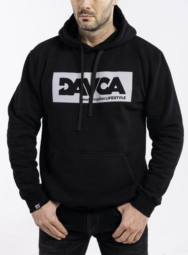 DAVCA bluza grey logo