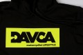 DAVCA bluza fluo logo