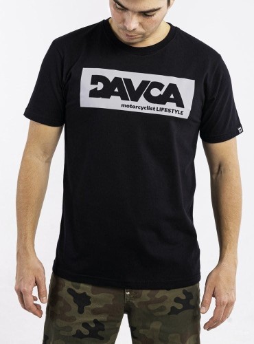 DAVCA T-shirt grey logo