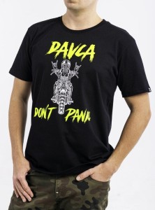 DAVCA T-shirt don`t panic