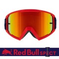 GOGLE RBS RED BULL WHIP RED - SZYBA L.RED FLASH/AMBER WITH RED MIRROR