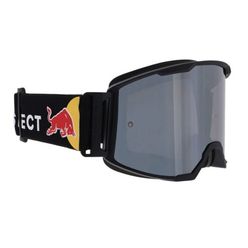 GOGLE RBS RED BULL STRIVE BLACK - SZYBA BLACK FLASH/SMOKE WITH SILVER FLASH