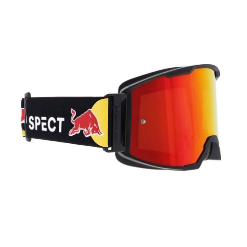 GOGLE RBS RED BULL STRIVE BLACK - SZYBA RED FLASH/BROWN WITH RED MIRROR