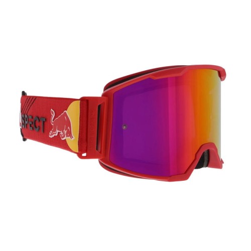GOGLE RBS RED BULL STRIVE RED - SZYBA PURPLE RED FLASH/PURPLE WITH RED MIRROR