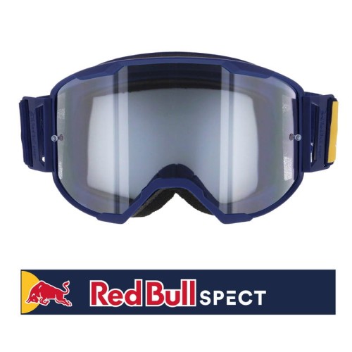 GOGLE RBS RED BULL STRIVE BLUE - SZYBA PURPLE RED FLASH/PURPLE WITH RED MIRROR