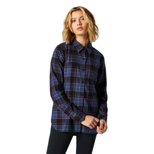 KOSZULA FOX LADY PINES FLANNEL DARK INDIGO XS