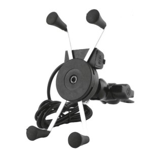Uchwyt na telefon z USB XGRIP  4RIDE