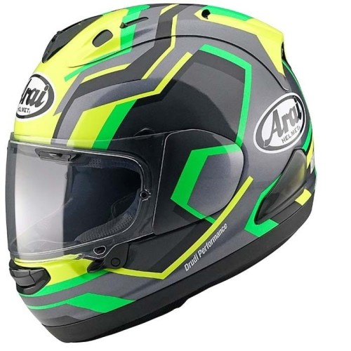 KASK ARAI RX7V EVO RSW FLUOR YELLOW XS