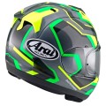 KASK ARAI RX7V EVO RSW FLUOR YELLOW XS