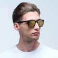 OKULARY RED BULL SPECT LAKE BLACK - SZKŁA BROWN WITH GOLD MIRROR POL