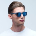 OKULARY RED BULL SPECT LEAP DARK BLUE - SZKŁA SMOKE WITH BLUE MIRROR POL