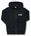 DAVCA bluza z suwakiem odblaskowe logo