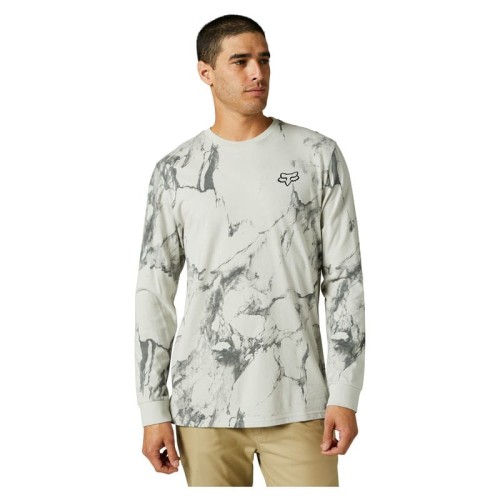 KOSZULKA Z DŁUGIM RĘKAWEM FOX KARRERA PREMIUM LIGHT GREY S