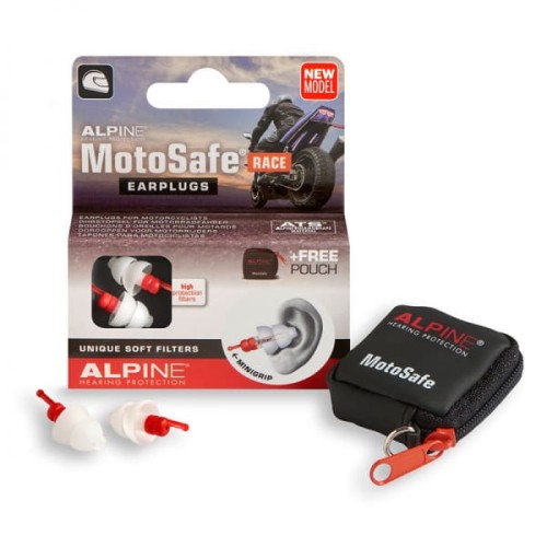 ALPINE zatyczki/stopery do uszu MotoSafe RACE